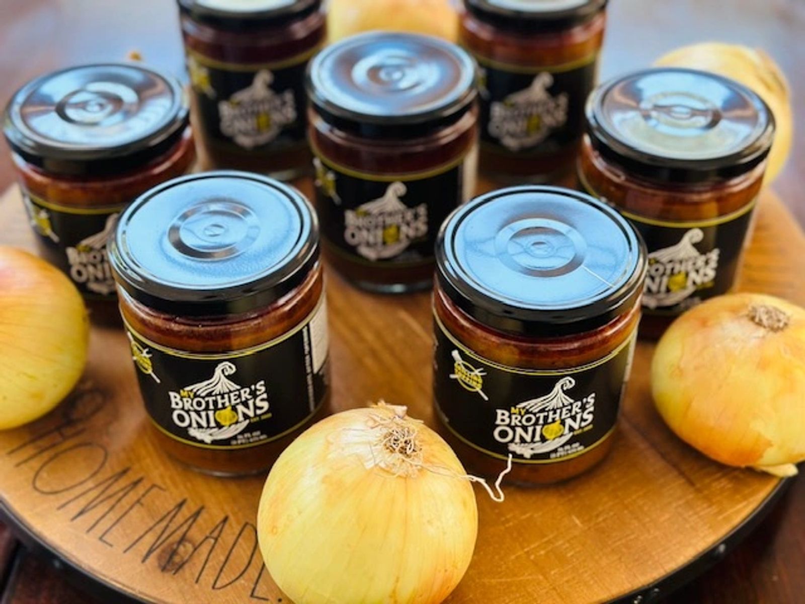 My Brother's Onions jars